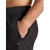 Gaiam Mens Upside 5” Short, Standard Fit, Stretch Lightweight Material, Moisture-Wicking(Black)