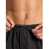 Gaiam Mens Upside 5” Short, Standard Fit, Stretch Lightweight Material, Moisture-Wicking(Black)