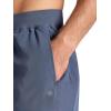 Gaiam Mens Upside 5” Short, Standard Fit, Stretch Lightweight Material, Moisture-Wicking(Cool Grey)