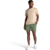 Gaiam Mens Upside 5” Short, Standard Fit, Stretch Lightweight Material, Moisture-Wicking(Duck Green)