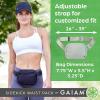 Gaiam Sidekick Waist Pack – Storage Belt Bag for Women And Men – Adjustable Belt With Lightweight Pouch For The Gym & Studio(Olive)
