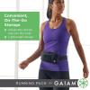 Gaiam Unisex Adult and Waist Pack, Black, Large US