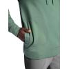 Gaiam mens Lotus Oblong Hoodie, Relaxed Fit, Stretch Heavyweight Terry Material(Duck Green)