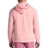 Gaiam mens Lotus Oblong Hoodie, Relaxed Fit, Stretch Heavyweight Terry Material(Quartz Pink)