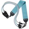 Gaiam Squat Band & Hip Trainer Set – Fabric Resistance Band with 3 Adjustable Resistance Tubes, Home Gym Equipment to Exercise Thigh, Leg, Hip, Glute, Booty & Core – Home Gym & Travel Workout Bands