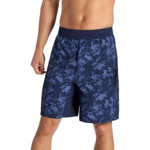 Gaiam Mens Chi 9” Short, Standard Fit, Stretch Lightweight Material, Moisture-Wicking(Navy)