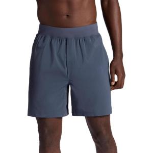 Gaiam Mens Hatha 2.0 7” Short, Standard Fit, Stretch Lightweight Material, Moisture-Wicking(Cool Grey)