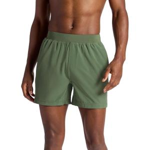 Gaiam Mens Upside 5” Short, Standard Fit, Stretch Lightweight Material, Moisture-Wicking(Duck Green)