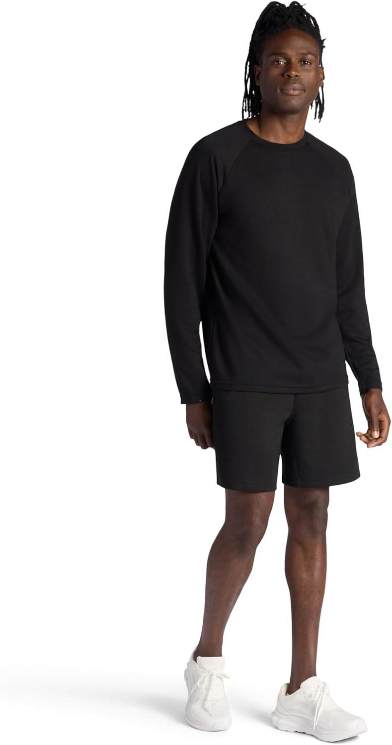 imageGaiam Mens Flow State 7 Short Relaxed Fit Stretch Lightweight MaterialBlack