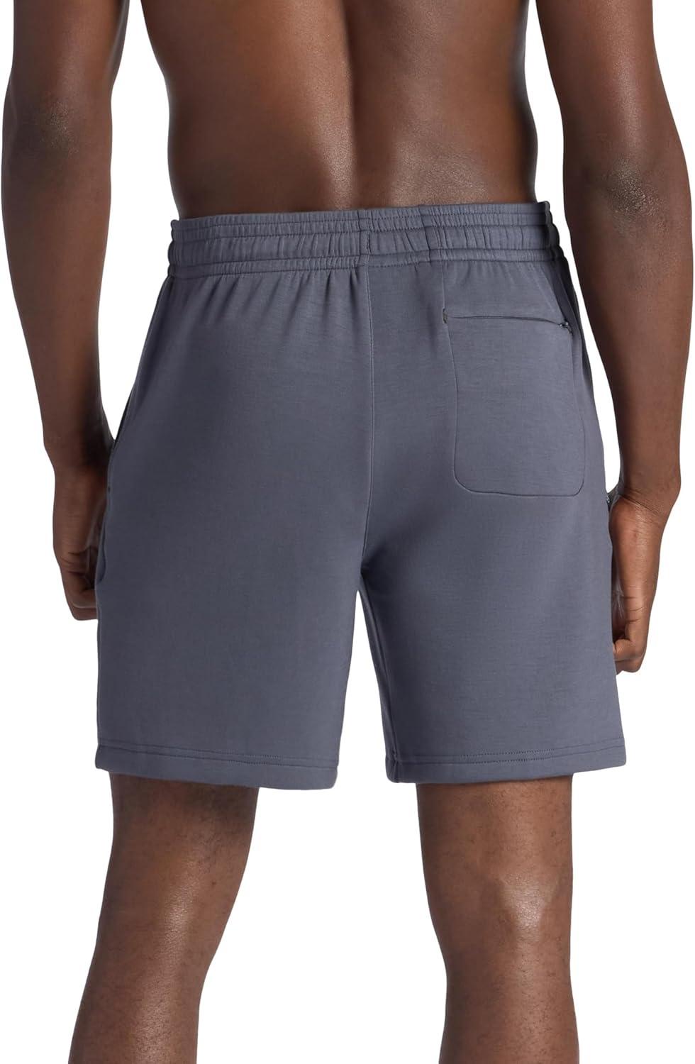 imageGaiam Mens Flow State 7 Short Relaxed Fit Stretch Lightweight MaterialCool Grey
