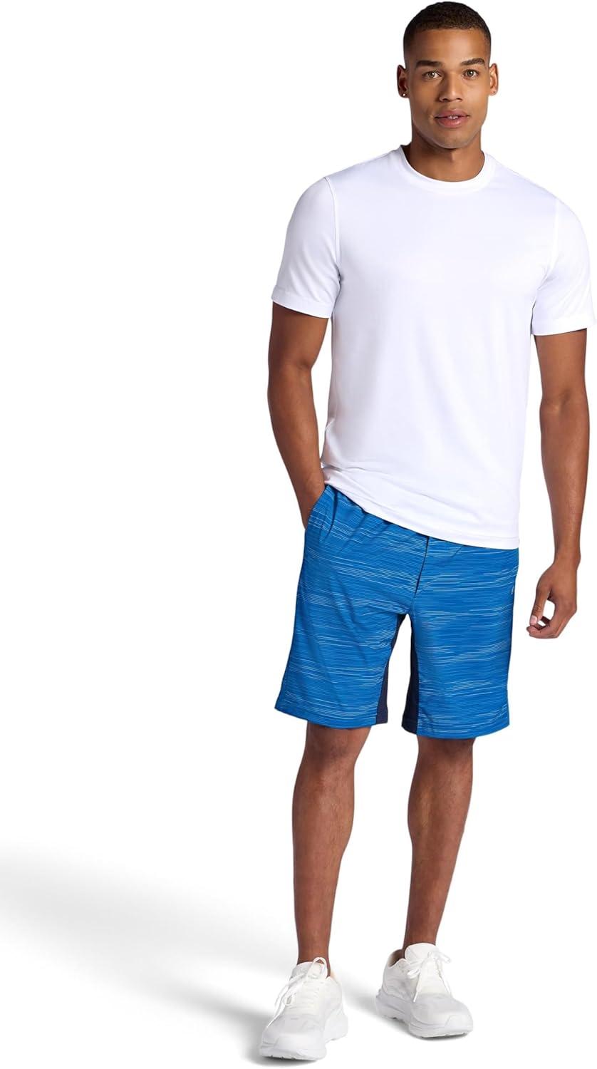 imageGaiam Mens Streak 9 Short Standard Fit Stretch Lightweight Material MoistureWickingClassic Blue