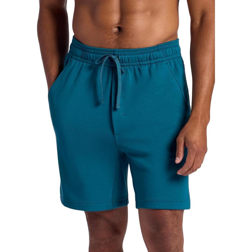 imageGaiam Mens Flow State 7 Short Relaxed Fit Stretch Lightweight MaterialSubmerged
