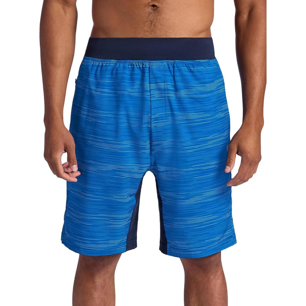 imageGaiam Mens Streak 9 Short Standard Fit Stretch Lightweight Material MoistureWickingClassic Blue