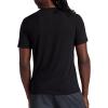 Gaiam Mens Bliss Balance Short Sleeve Henley Top(Black)