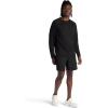 Gaiam Mens Flow State 7” Short, Relaxed Fit, Stretch Lightweight Material(Black)