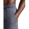 Gaiam Mens Flow State 7” Short, Relaxed Fit, Stretch Lightweight Material(Cool Grey)