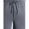 Gaiam Mens Flow State 7” Short, Relaxed Fit, Stretch Lightweight Material(Cool Grey Heather)