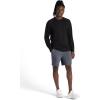 Gaiam Mens Flow State 7” Short, Relaxed Fit, Stretch Lightweight Material(Cool Grey Heather)