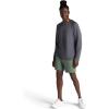 Gaiam Mens Flow State 7” Short, Relaxed Fit, Stretch Lightweight Material(Duck Green)