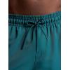 Gaiam Mens Lunge 5” Short, Standard Fit, Stretch Lightweight Material, Moisture-Wicking(Deep Teal)