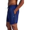 Gaiam Mens Lunge 5” Short, Standard Fit, Stretch Lightweight Material, Moisture-Wicking(Medieval Blue)