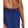 Gaiam Mens Lunge 5” Short, Standard Fit, Stretch Lightweight Material, Moisture-Wicking(Medieval Blue)