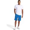Gaiam Mens Streak 9” Short, Standard Fit, Stretch Lightweight Material, Moisture-Wicking(Classic Blue)