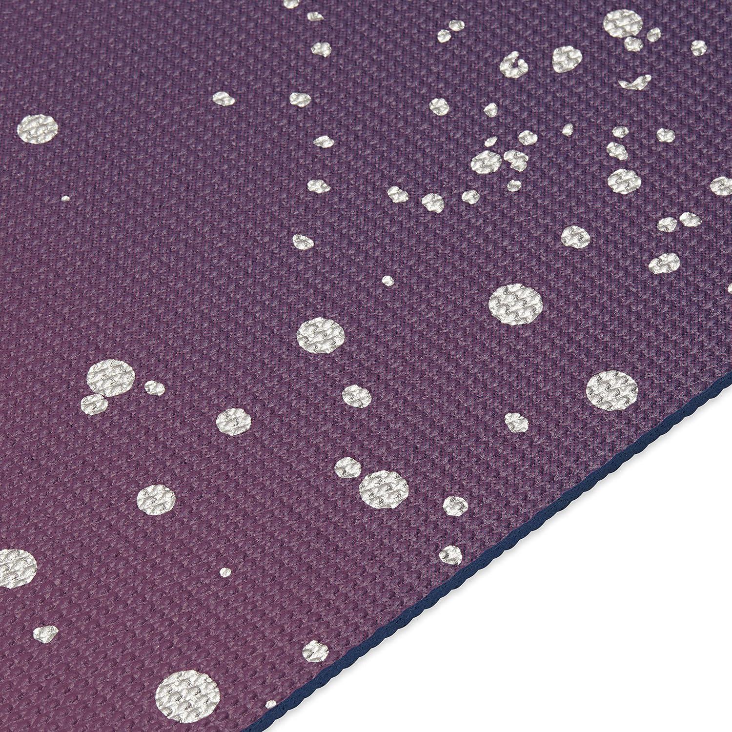 imageGaiam Yoga Mat Premium 6mm Print Extra Thick Non Slip Exercise amp Fitness Mat for All Types of Yoga Pilates amp Floor Workouts 68L x 24W x 6mm ThickSublime Sky