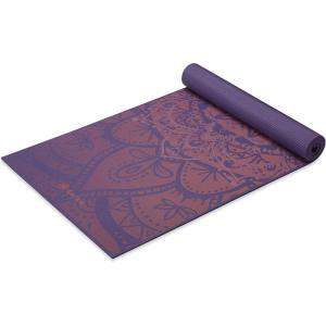 Gaiam Yoga Mat – Premium 6mm Print Extra Thick Non Slip Exercise & Fitness Mat for All Types of Yoga, Pilates & Floor Workouts (68″L x 24″W x 6mm Thick)(Athenian Rose)