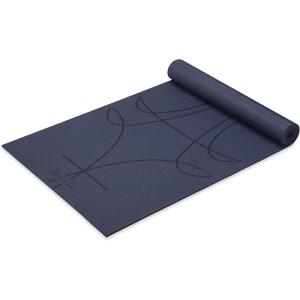 Gaiam Yoga Mat – Premium 6mm Print Extra Thick Non Slip Exercise & Fitness Mat for All Types of Yoga, Pilates & Floor Workouts (68″L x 24″W x 6mm Thick)(Alignment Print (Ink))