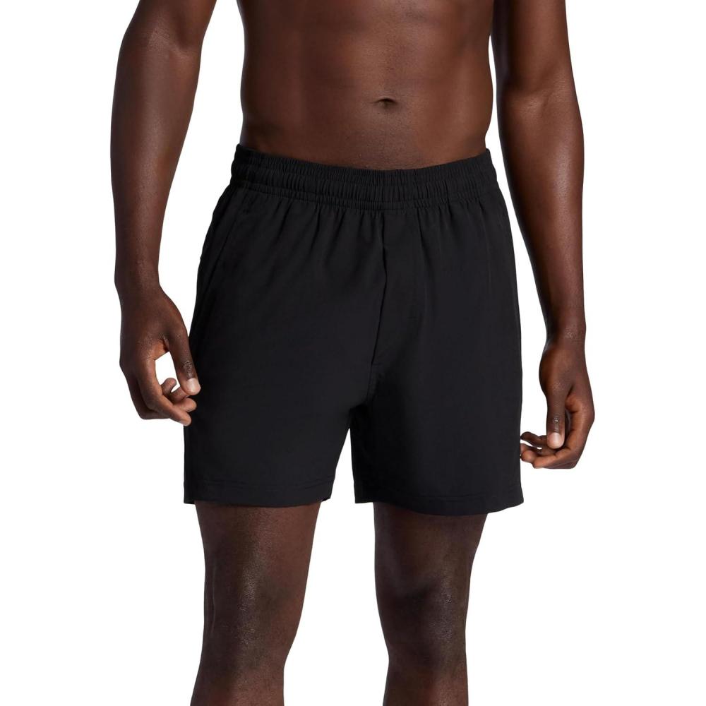 imageGaiam Mens Veda 5 Short with Brief Standard Fit Stretch Lightweight MaterialBlack