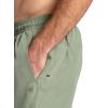Gaiam Mens Veda 5” Short with Brief, Standard Fit, Stretch Lightweight Material(Sea Spray)