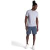 Gaiam Mens Voyager Cargo 7” Short, Standard Fit, Stretch Lightweight Material, Moisture-Wicking(Cool Grey)