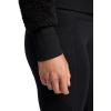 Gaiam Women’s Sherpa Jacket, Cropped Fit, Stretch Heavyweight Material(Black (Tap Shoe))