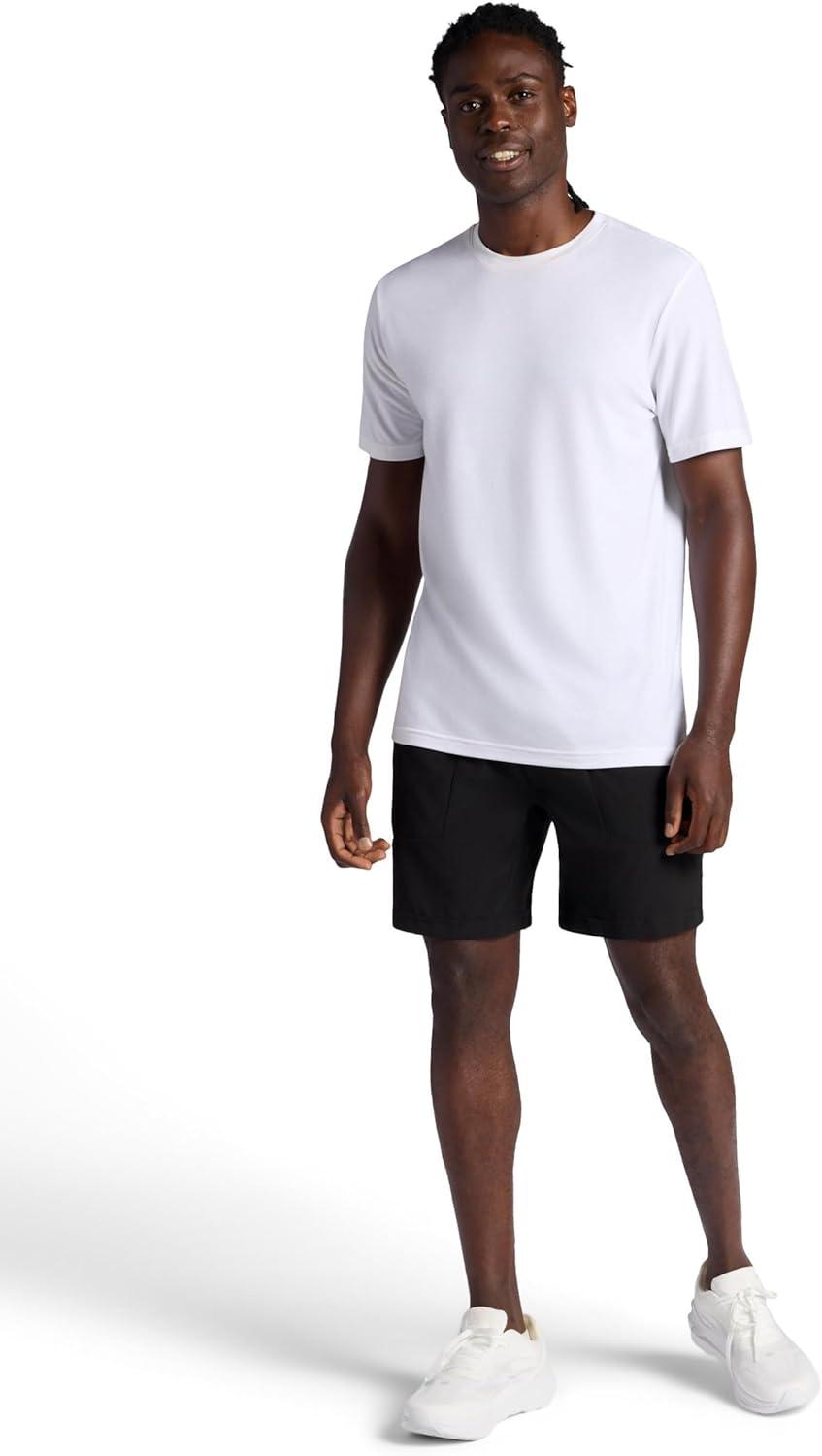 imageGaiam Mens Nomad 7 Short Standard Fit Stretch Lightweight Material MoistureWickingBlack