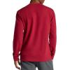 Gaiam mens Namaste Crewneck Top, Relaxed Fit, Stretch Heavyweight Terry Material(Biking Red)