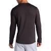 Gaiam Men’s Breathe Ease Long Sleeve Crewneck Top(Black)