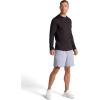 Gaiam Men’s Breathe Ease Long Sleeve Crewneck Top(Black)