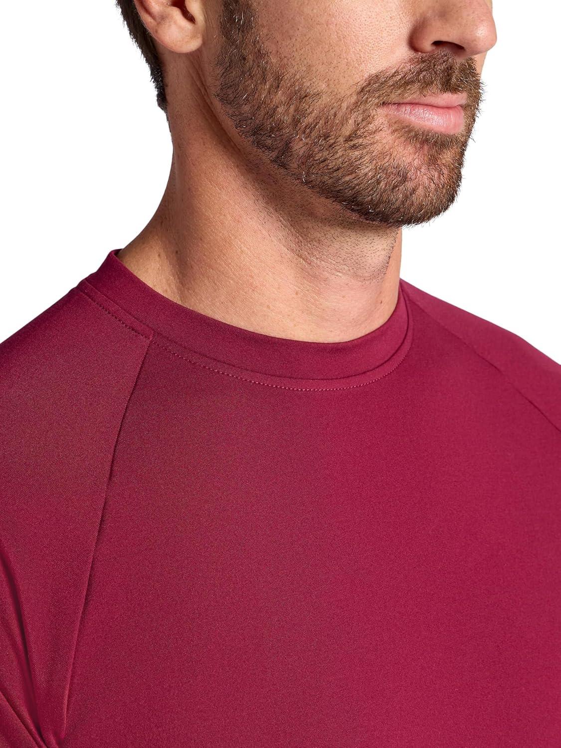 imageGaiam Mens Supine Crewneck Top Relaxed Fit Stretch Midweight MaterialBeet