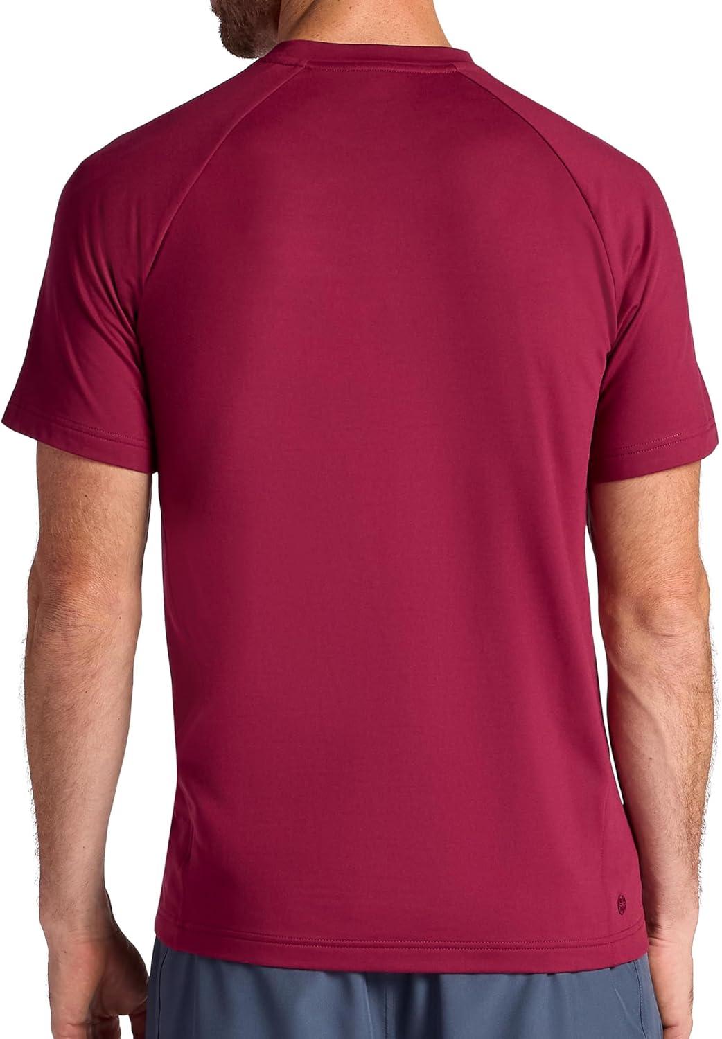 imageGaiam Mens Supine Crewneck Top Relaxed Fit Stretch Midweight MaterialBeet