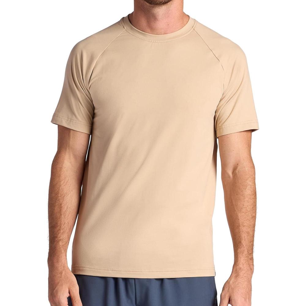 imageGaiam Mens Supine Crewneck Top Relaxed Fit Stretch Midweight MaterialHumus
