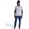 Gaiam Men’s Bliss Balance Short Sleeve Henley Top(Sleet)