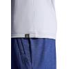 Gaiam Men’s Bliss Balance Short Sleeve Henley Top(Sleet)