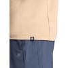 Gaiam Men’s Supine Crewneck Top, Relaxed Fit, Stretch Midweight Material(Humus)