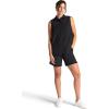 Gaiam Women’s On The Move Woven Tank Top, Standard Fit, Stretch Lightweight Material(Black (Tap Shoe))