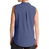 Gaiam Women’s On The Move Woven Tank Top, Standard Fit, Stretch Lightweight Material(Velvet Morning)