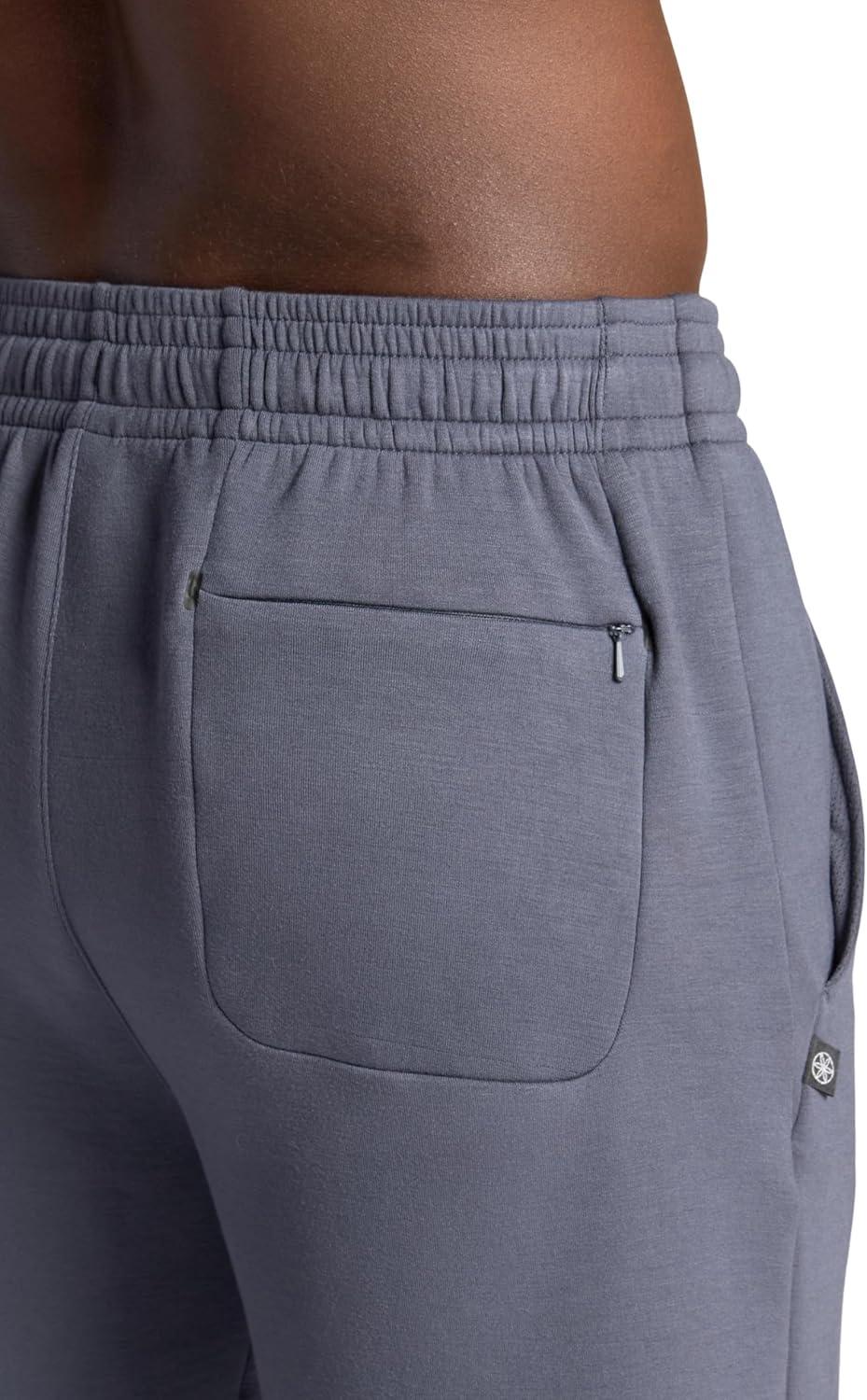 imageGaiam Mens Flow State 7 Short Relaxed Fit Stretch Lightweight MaterialCool Grey