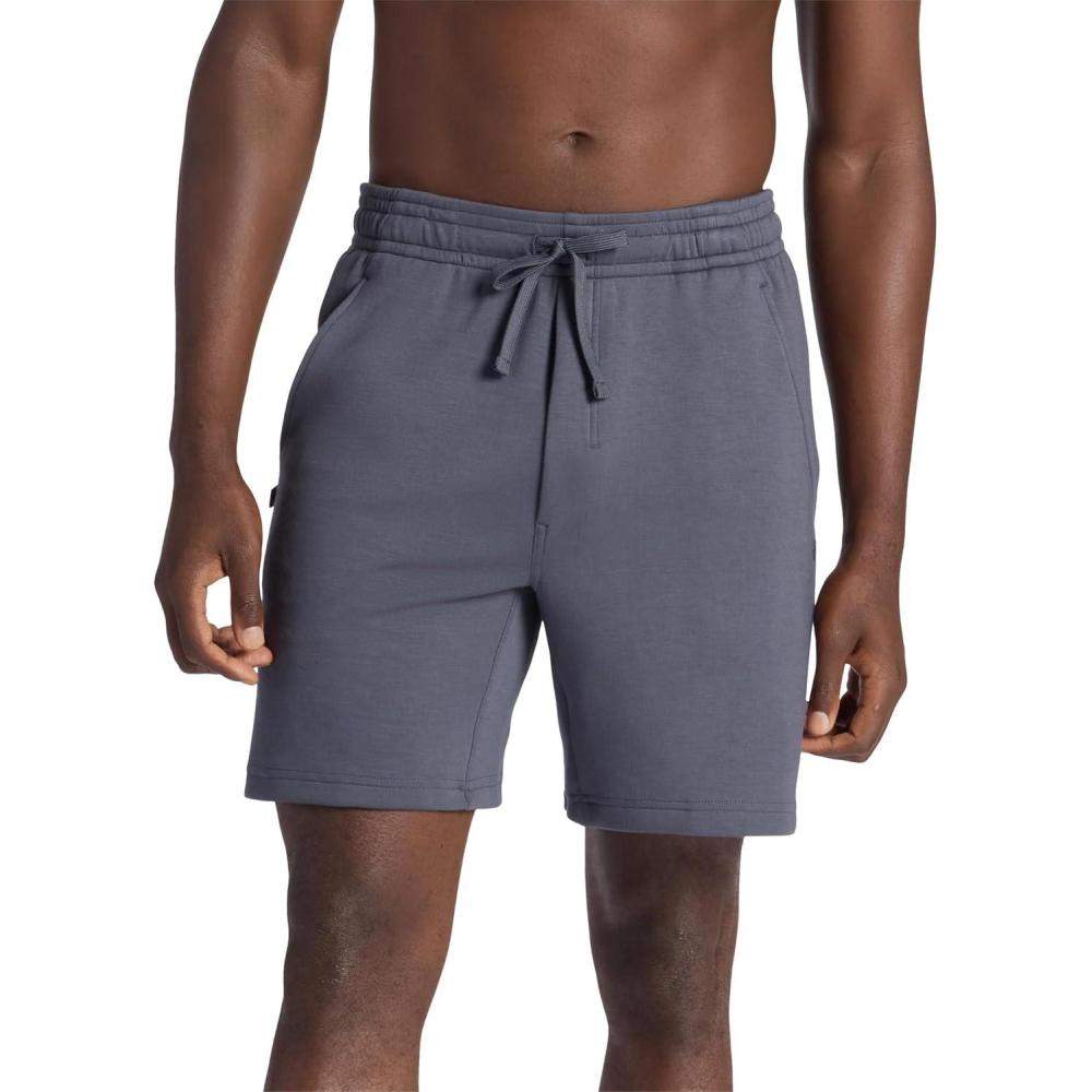 imageGaiam Mens Flow State 7 Short Relaxed Fit Stretch Lightweight MaterialCool Grey
