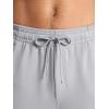 Gaiam Men’s Flow State 7” Short, Relaxed Fit, Stretch Lightweight Material(Sleet)