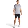 Gaiam Men’s Lunge 5” Short, Standard Fit, Stretch Lightweight Material, Moisture-Wicking(Black)
